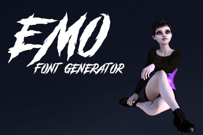 EMO Font Generator font generator