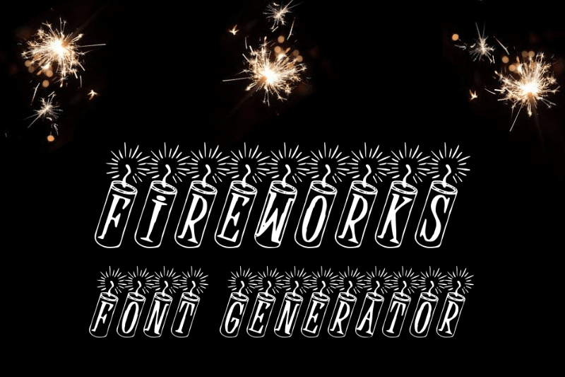 Fireworks Font Generator font generator