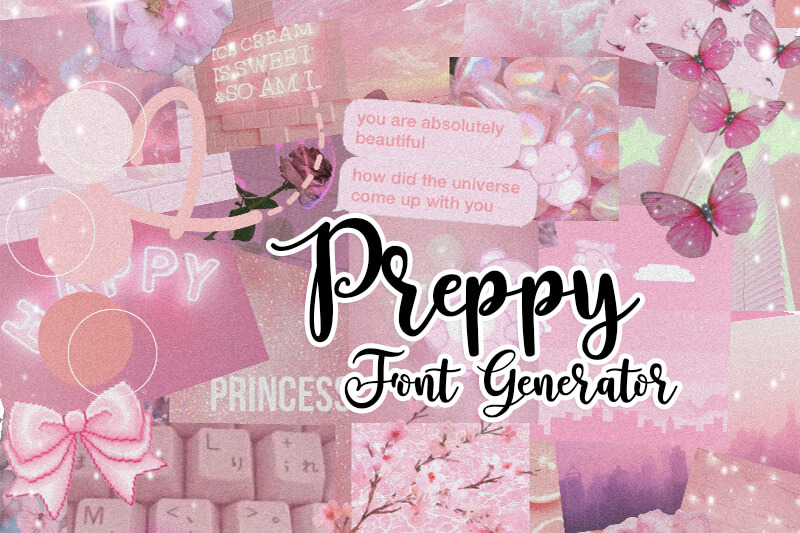 Preppy Font Generator font generator
