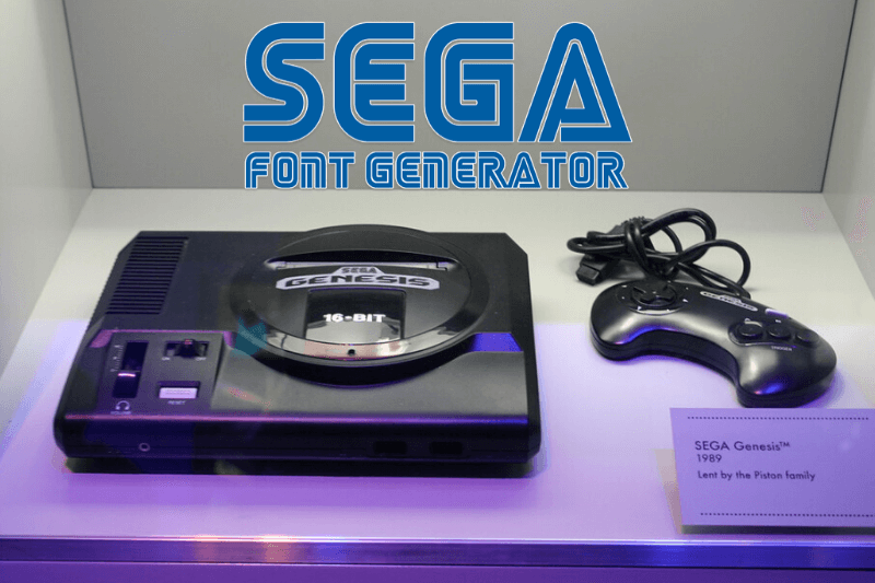 Sega Font Generator font generator