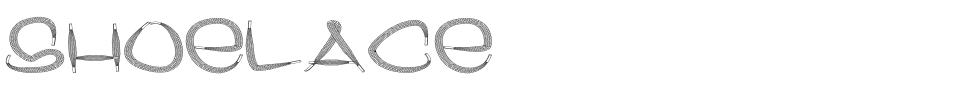 Shoelace Font font preview