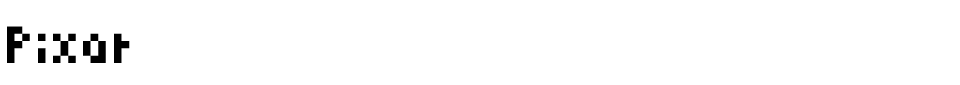 Pixar Font font preview