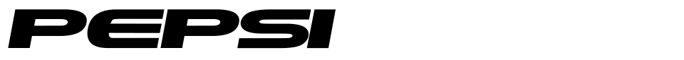 Pepsi Font font preview