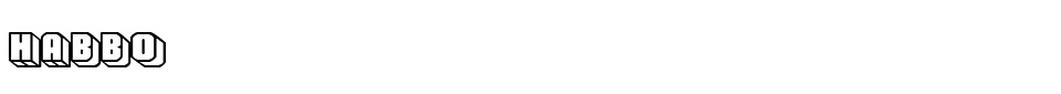 Habbo Font font preview