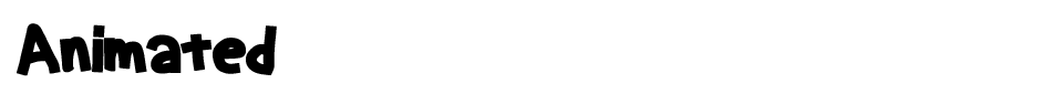 Animated Font font preview