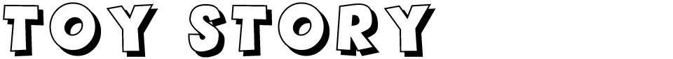 Toy Story Font font preview