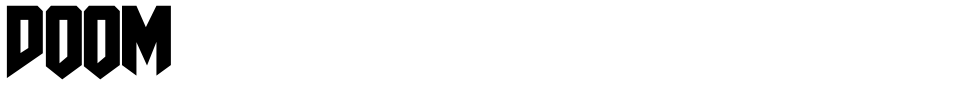 Doom Font font preview