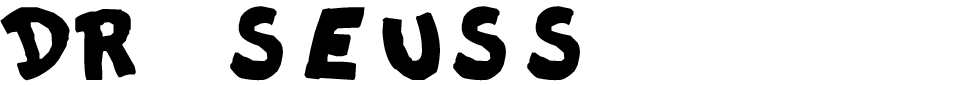 Dr Seuss Font font preview