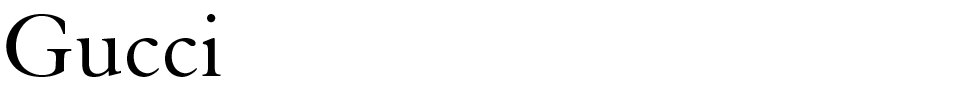 Gucci Font font preview