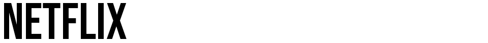 Netflix Font font preview