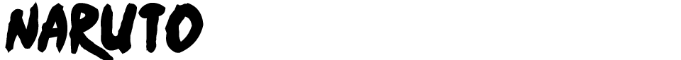 Naruto Font font preview