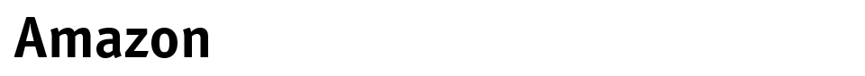 Amazon Font font preview