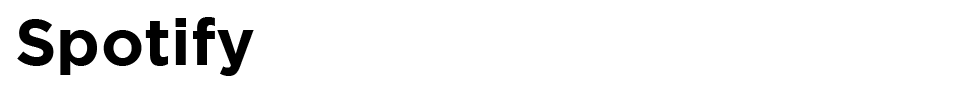 Spotify Font font preview