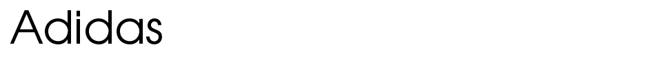 Adidas Font font preview